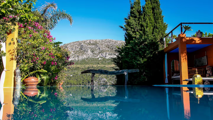 Stunning Tented Cabin Rental with Private Pool for Luxurious Vacation in Andalusia, Spain