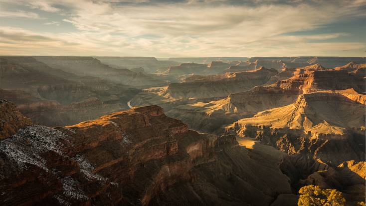 Arizona cabins with a view of the Grand Canyon.