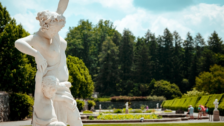 Views of the Biltmore Estate, Asheville: day trips in NC