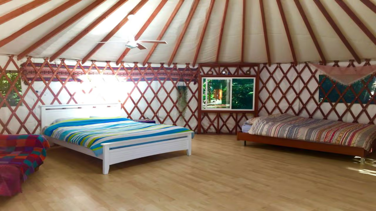 Spectacular Yurt Rental near Tyagarah Nature Reserve in New South Wales