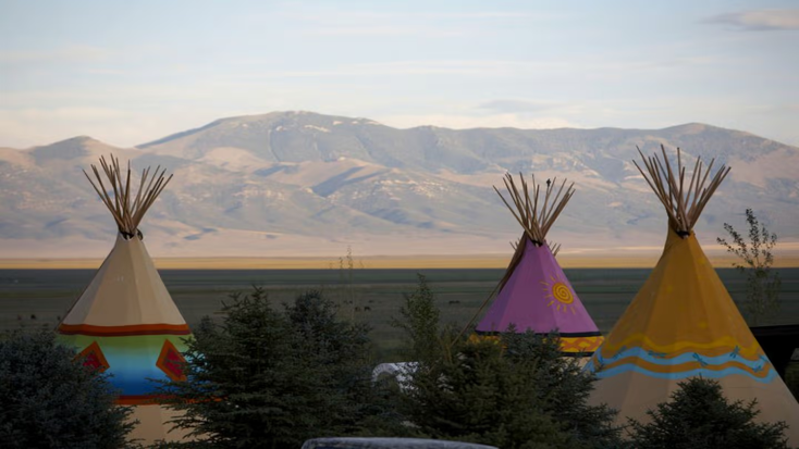 Fully-Equipped Luxury Tipis in Nevada near Mountains, glamping hub gift card