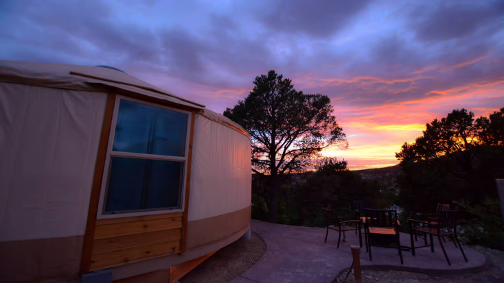 Majestic Utah Yurt Rental Ideal for Glamping in Zion National Park, glamping hub gift card