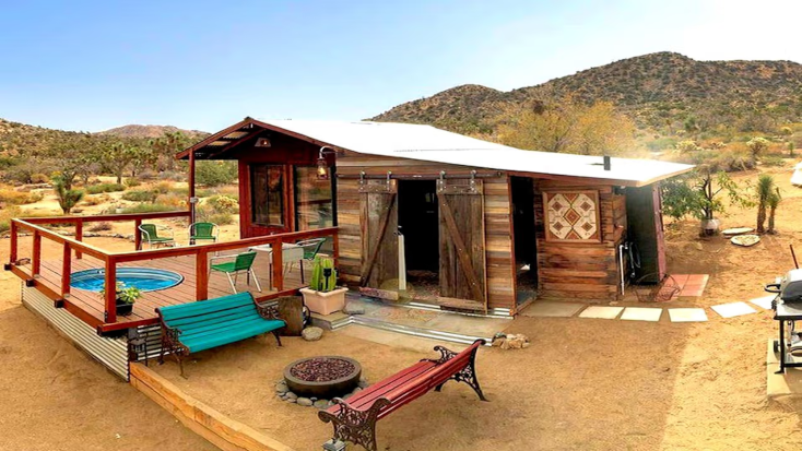 Romantic Yucca Valley Accommodation Perfect for Luxury Camping in California, gift of Glamping