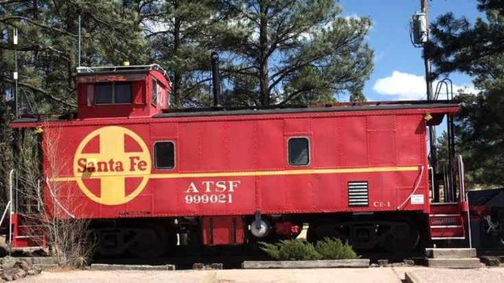 Authentic Renovated Cabooses from 1929 near the Grand Canyon in Northern Arizona