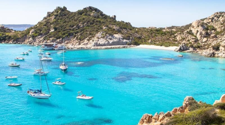 Shores of Sardinia, Italy for the best italian getaways