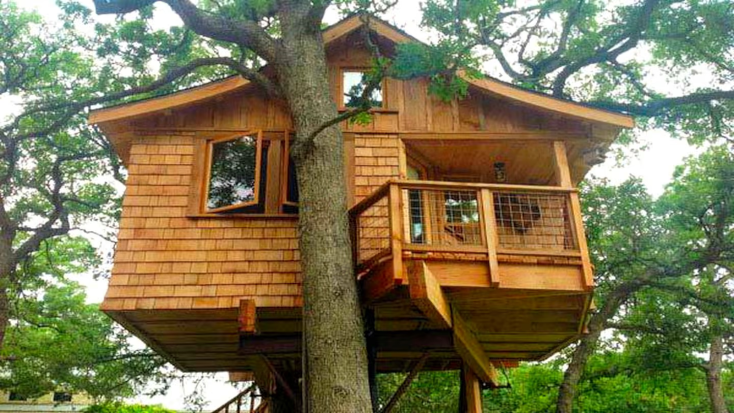 Romantic and Unique Tree House Rental on a Private Ranch in Central Texas, summer getaway ideas