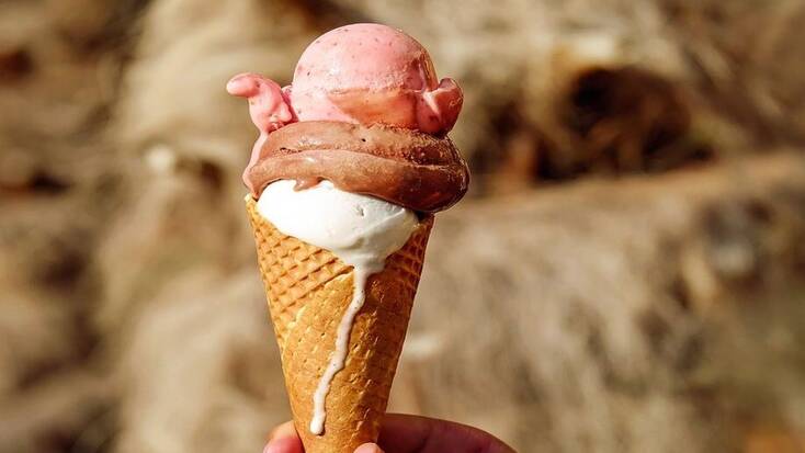 Eat gelato and ice cream on your couple's getaway in Tuscany