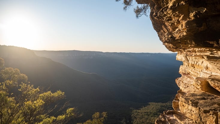 Spectacular hiking: Blue Mountains, NSW