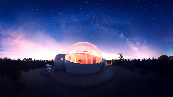 Unique Bubble Dome for a Glamping Adventure near Toledo, Spain, vacations in 2023
