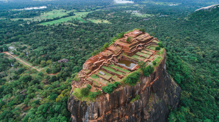 Rainforest in Sigiriya, Sri Lanka