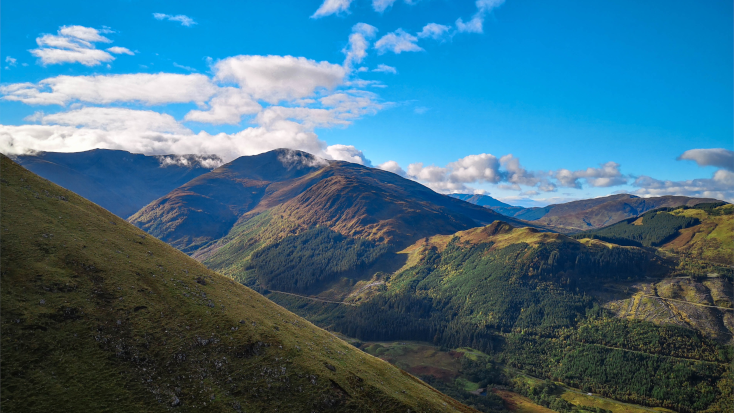 best hiking challenge in scotland try ben nevis!