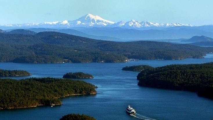 Views of Orcas Island: weekend trips from Seattle
