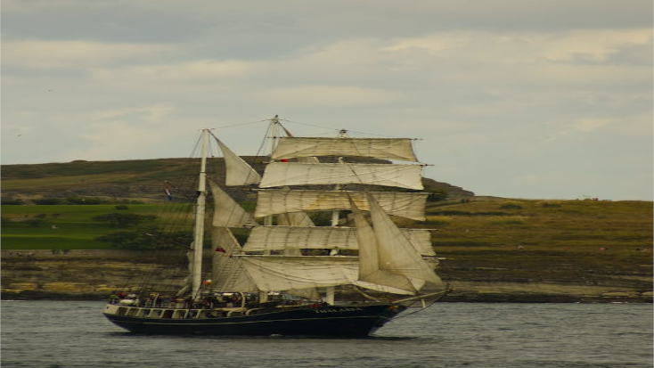 old boat, female explorers