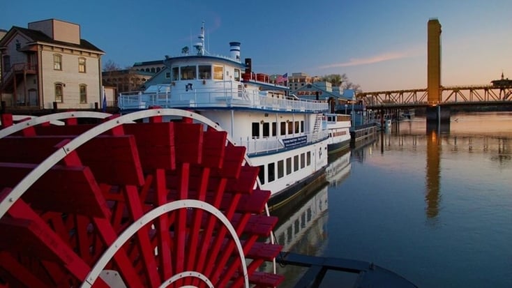 Sacramento riverboat accommodation