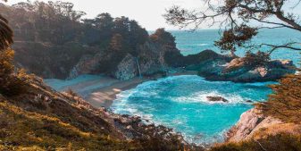 one of the top California beaches for glamping nearby in CA rentals