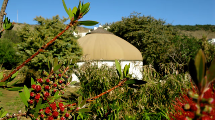 Stylish and Eco-Friendly Yurts for Glamping near the Beaches of Tarifa, Spain
