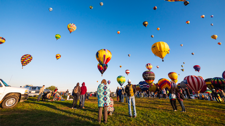 Glamping weekend fun for the whole family at Alburquerque Balloon Fiesta