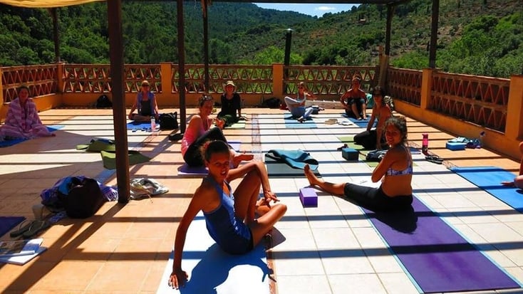 Yoga gifts: spa retreat