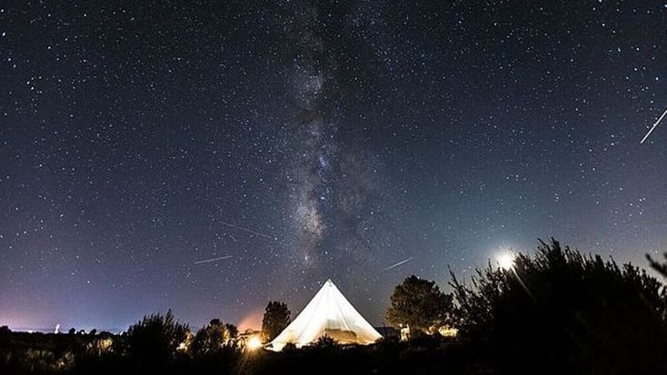 Stargazing 'near me': camping getaways