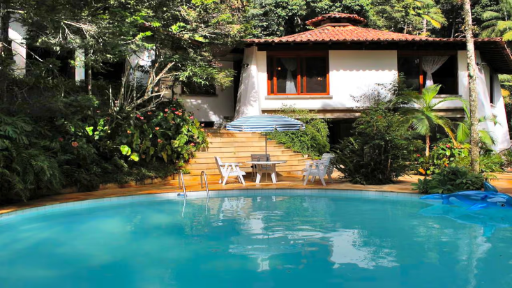 Gorgeous Villa Rental with a Pool in the Rio de Janeiro Mountains of Brazil