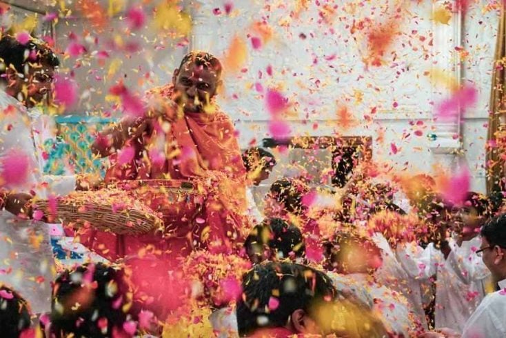 the festival of colors in India places to see