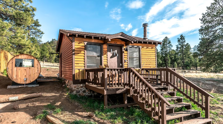 Fantastic Tiny House Vacation Rental in the Coconino National Forest in Flagstaff, Arizona