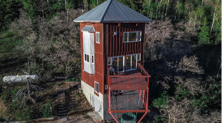 Unique Tower Cabin Rental with Panoramic Views of Park City, Utah