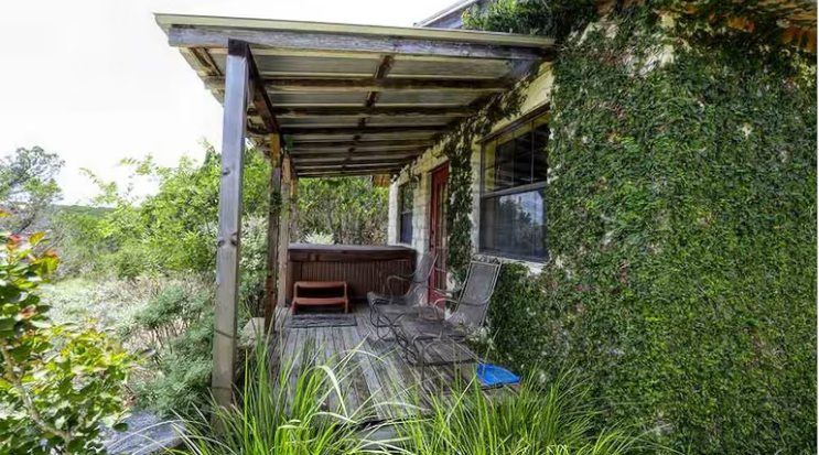 Charming Cabin Rental with a Hot Tub and Private Pool for a Romantic Getaway in Texas Hill Country