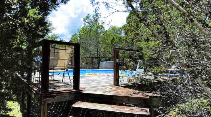 Charming Cabin Rental with a Hot Tub and Private Pool for a Romantic Getaway in Texas Hill Country