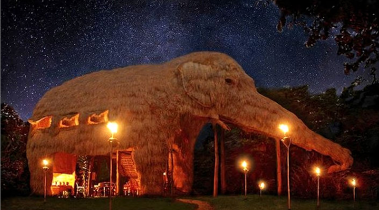 Unique Elephant-Shaped Villa for Eco-Friendly Retreat in Sri Lanka
