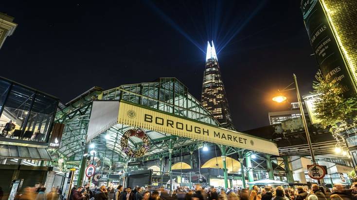 Head to Borough Market when you spend Christmas in London