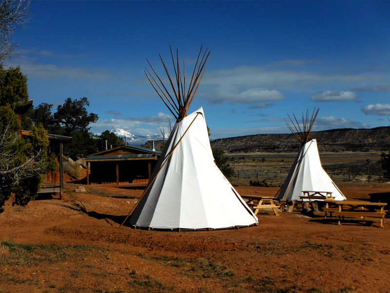 celebrate your nuptials with a stay in a rustic tipi in Utah