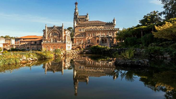 The Bussaco Palace Hotel is a must see when you head to Bairrada