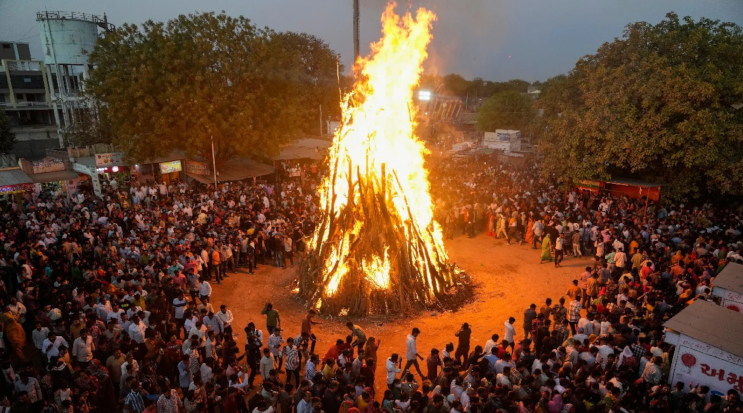Bonfire Holi Festival, India