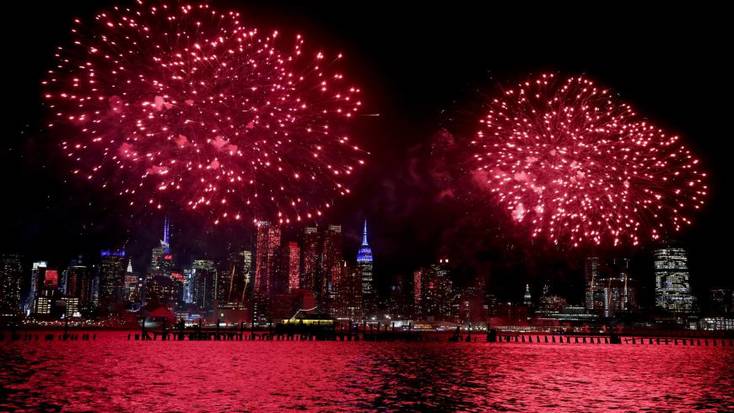 Fireworks over Beijing