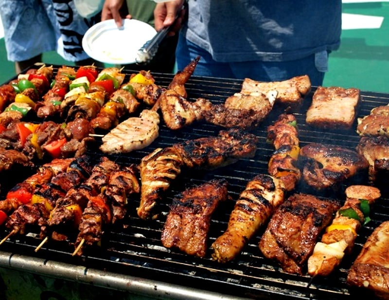 A traditional South African Braai