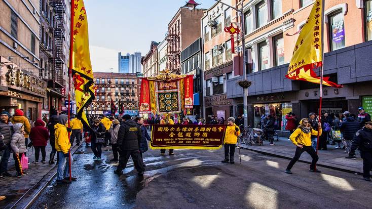 New York parade for the Lunar New Year