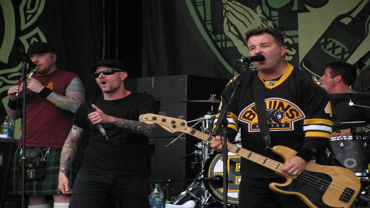 The Dropkick Murphys will be playing in Boston on St. Paddy's Day