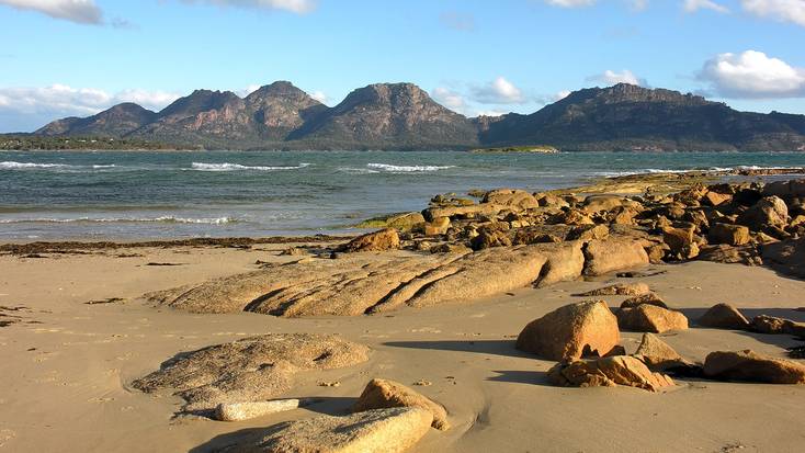 Freycinet National Park is just one of the unique places to travel in Tasmania.
