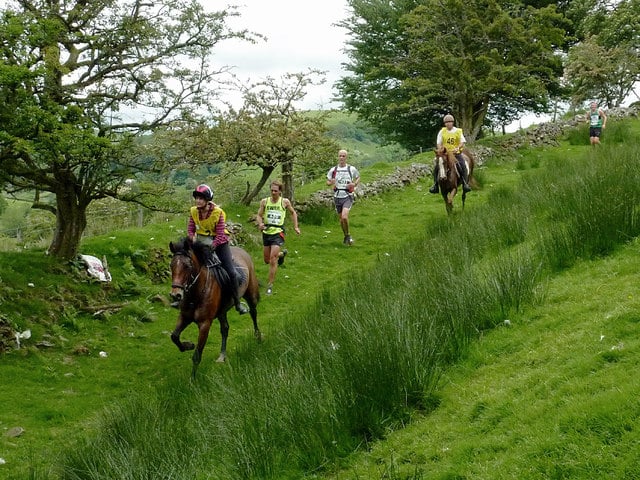 One of the most unusual marathons, the Man vs Horse marathon, Wales