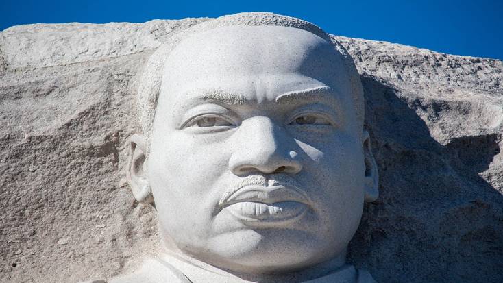 Visit the MLK monument in Washington DC to celebrate MLK Day, 2020