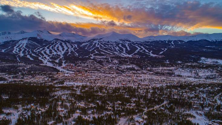 Enjoy a Breckenridge vacation with a ski trip.