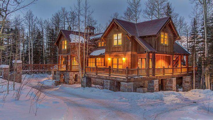 Cabin vacation rental in Telluride, Colorado for college spring break.