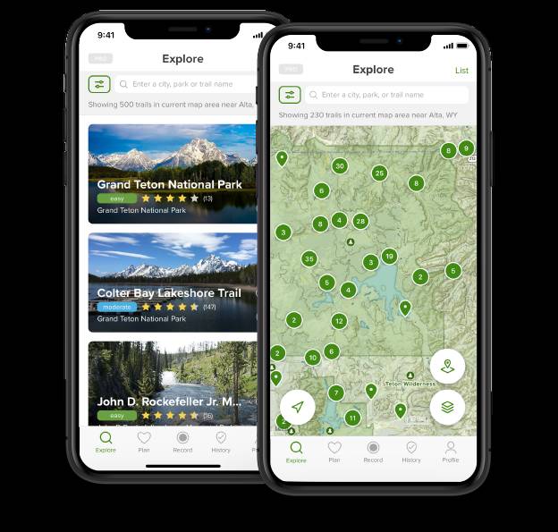 AllTrails is one of the best hiking apps for 2020