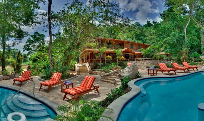 Enjoy a stay in this luxury tree house rental for your South America honeymoon in Belize