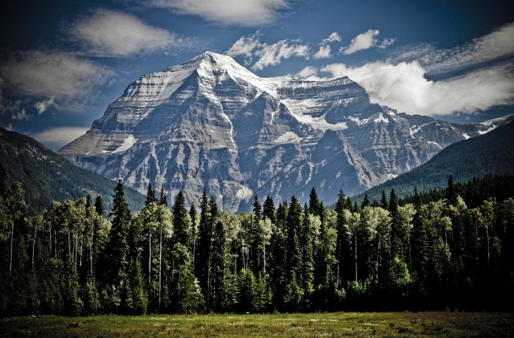 Head to British Columbia with your tax refund and enjoy views like this of Mount Robson