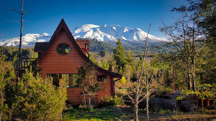 Stay in secluded rentals in Chile for a romantic vacation after your wedding