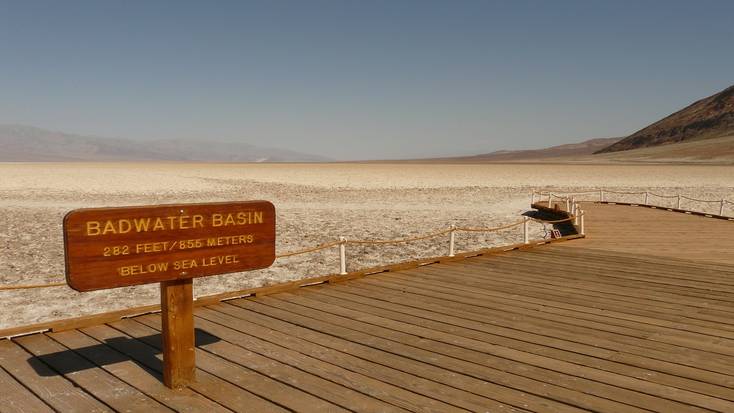 See Badwater Basin in Death Valley