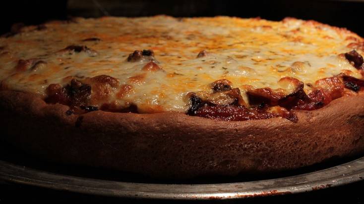 Head to Chicago for an authentic deep-dish pizza