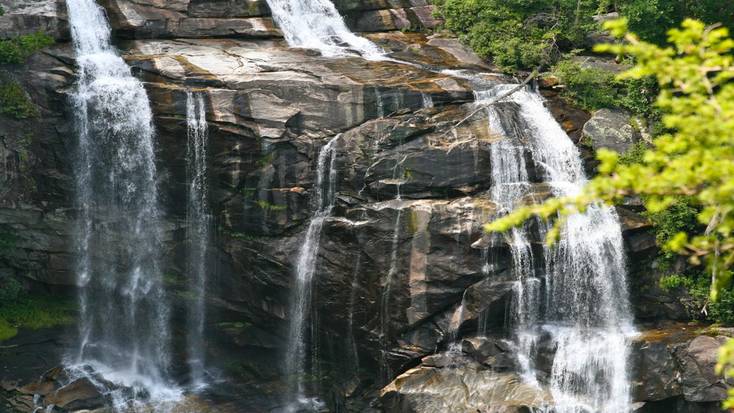 See some stunning waterfalls in Gorges State Park